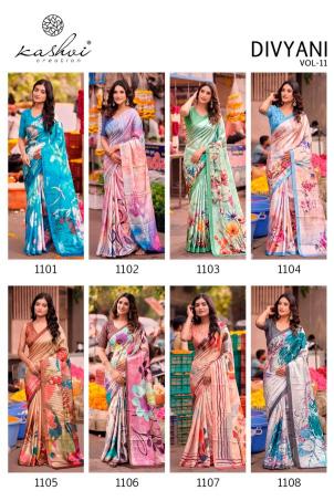 Kashvi divyani vol 11 buy saree wholesale